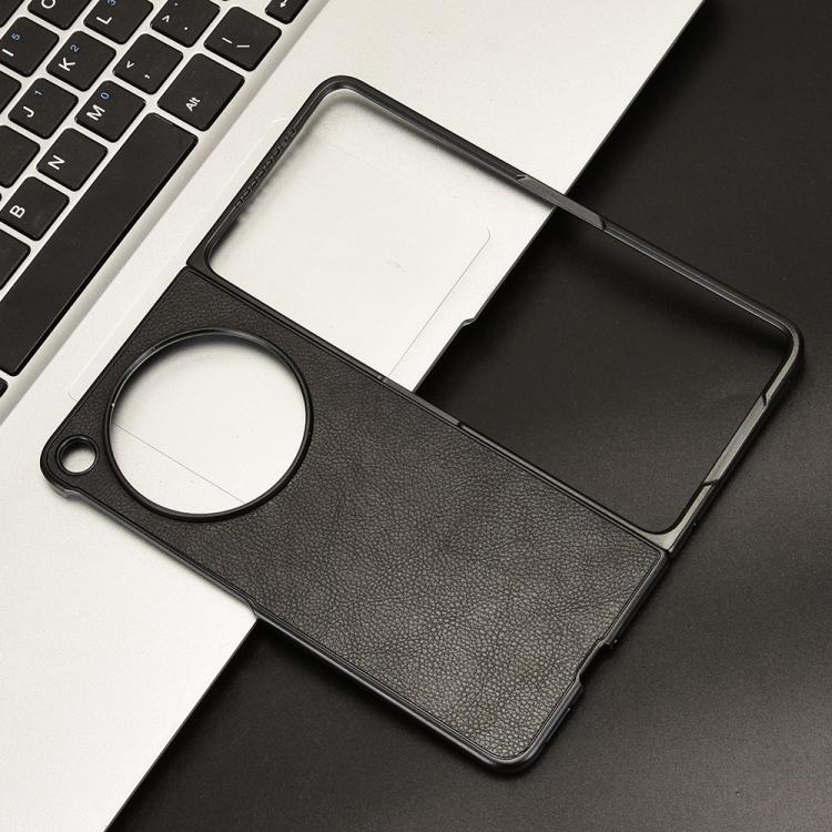 For OPPO Find N6 5G Litchi Texture Back Cover Phone Case(Black)
