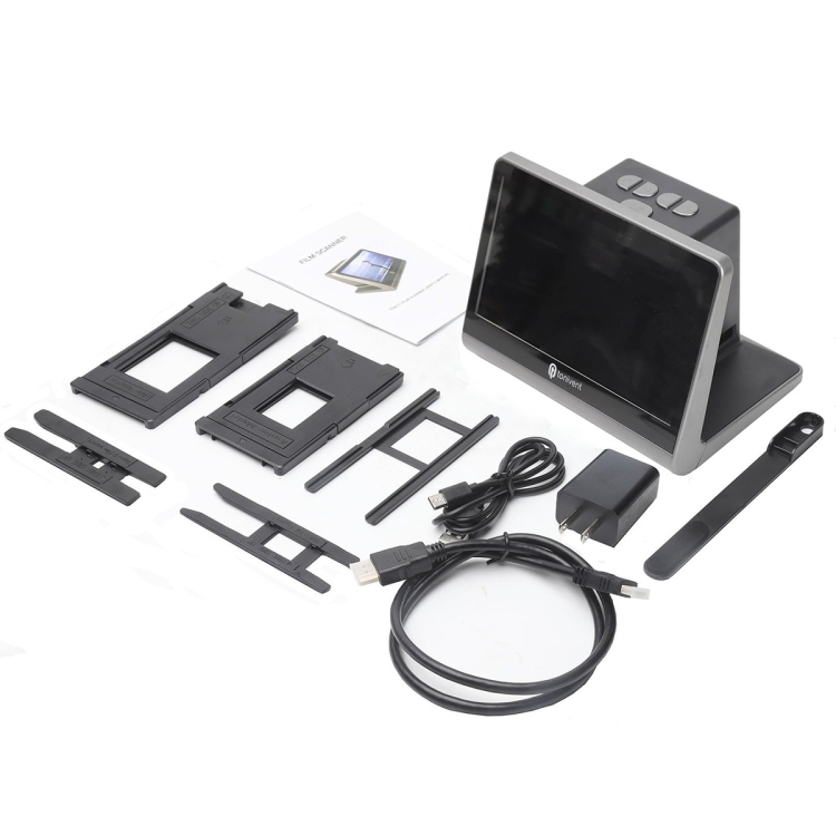 TON172 Escáner de película con pantalla HD de 24-48 megapíxeles y 7 pulgadas (enchufe de la UE) - B6