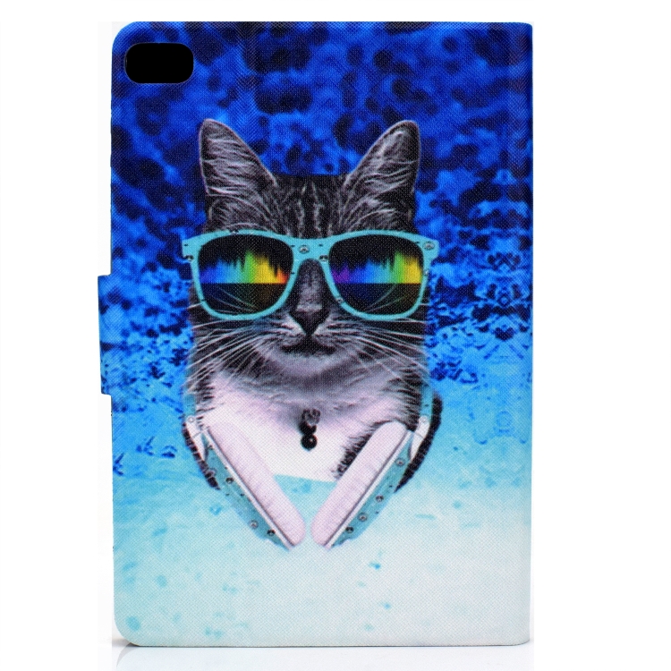 For iPad mini 5 / 4 / 3 / 2 / 1 TPU Electric Pressed Horizontal Flip Leather Case with Holder & Card Slot & Sleep / Wake-up Function(Headphone Cat) For iPad mini 5 / 4 / 3 / 2 / 1 TPU Electric Pressed Horizontal Flip Leather Case with Holder & Card Slot & Sleep / Wake-up Function(Headphone Cat)