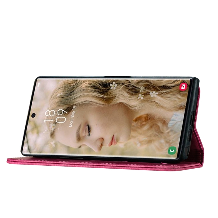 For Samsung Galaxy S24 Ultra 5G Butterfly Cat Embossing Flip Leather Phone Case(Pink) For Samsung Galaxy S24 Ultra 5G Butterfly Cat Embossing Flip Leather Phone Case(Pink)