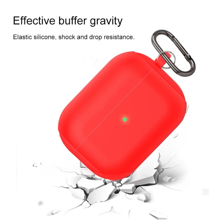 For AirPods Pro Conjoined Vertical Texture Silicone Protective Case(Light Blue) For AirPods Pro Conjoined Vertical Texture Silicone Protective Case(Light Blue)