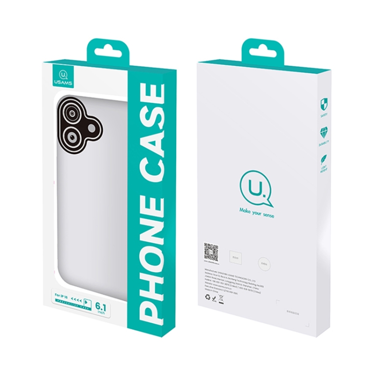 For iPhone 16 Pro USAMS Ice Magnet Series MagSafe PC Hybrid TPU Phone Case(Transparent) For iPhone 16 Pro USAMS Ice Magnet Series MagSafe PC Hybrid TPU Phone Case(Transparent)