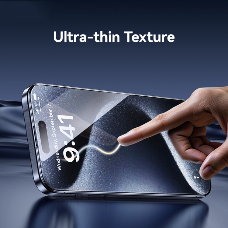 For iPhone 16 Pro Max USAMS 0.3mm 9D High Alumina Full Screen Tempered Film(Black) For iPhone 16 Pro Max USAMS 0.3mm 9D High Alumina Full Screen Tempered Film(Black)