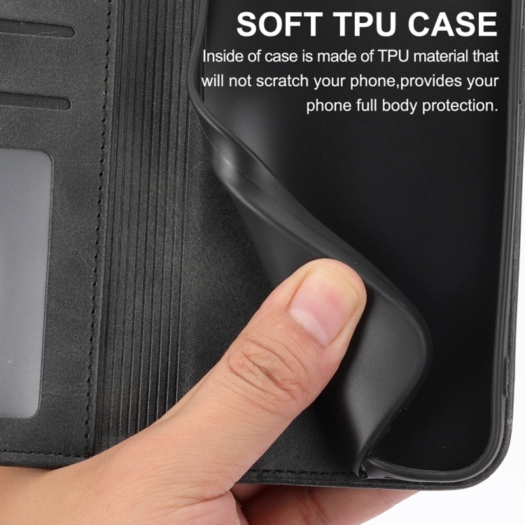 For iPhone 16 Pro Cubic Grid Calf Texture Magnetic Leather Phone Case(Black) For iPhone 16 Pro Cubic Grid Calf Texture Magnetic Leather Phone Case(Black)