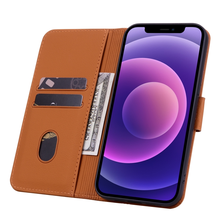 For iPhone 16 Pro Business Diamond Buckle Leather Phone Case with Lanyard(Brown) For iPhone 16 Pro Business Diamond Buckle Leather Phone Case with Lanyard(Brown)