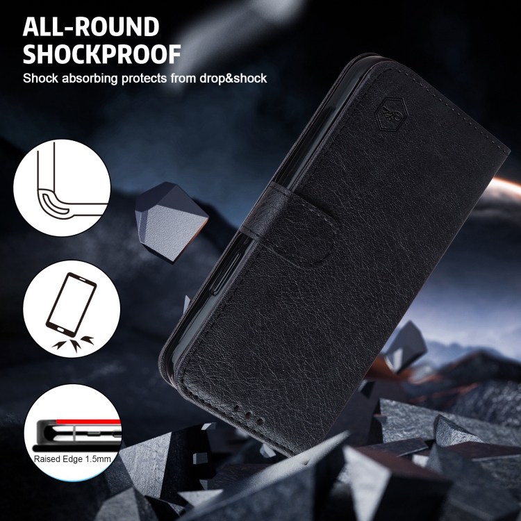 For Samsung Galaxy S24 Ultra 5G Skin Feeling Oil Leather Texture PU + TPU Phone Case(Black) For Samsung Galaxy S24 Ultra 5G Skin Feeling Oil Leather Texture PU + TPU Phone Case(Black)