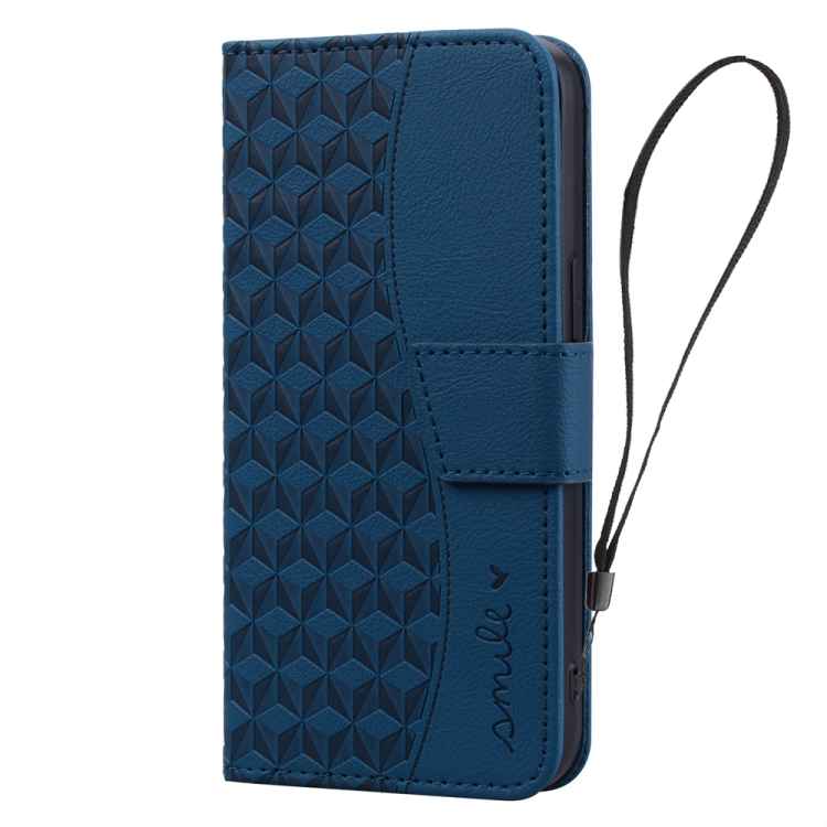 For Samsung Galaxy S22 Ultra 5G Diamond Buckle Leather Phone Case with Lanyard(Royal Blue) For Samsung Galaxy S22 Ultra 5G Diamond Buckle Leather Phone Case with Lanyard(Royal Blue)