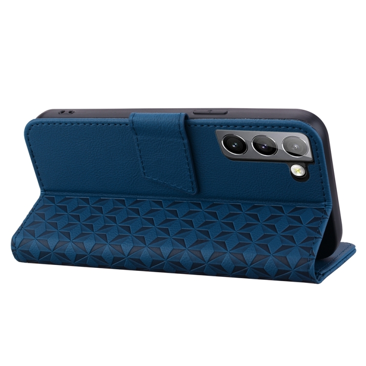 For Samsung Galaxy S21 5G Diamond Buckle Leather Phone Case with Lanyard(Royal Blue) For Samsung Galaxy S21 5G Diamond Buckle Leather Phone Case with Lanyard(Royal Blue)