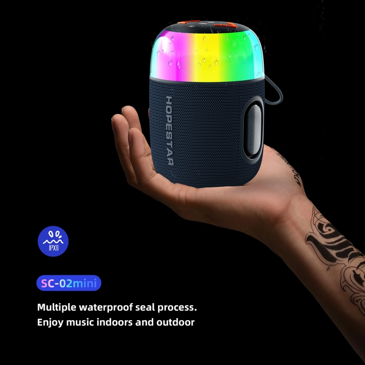 HOPESTAR SC-02 10W Portable Mini Wireless Bluetooth Speaker(Black) HOPESTAR SC-02 10W Portable Mini Wireless Bluetooth Speaker(Black)