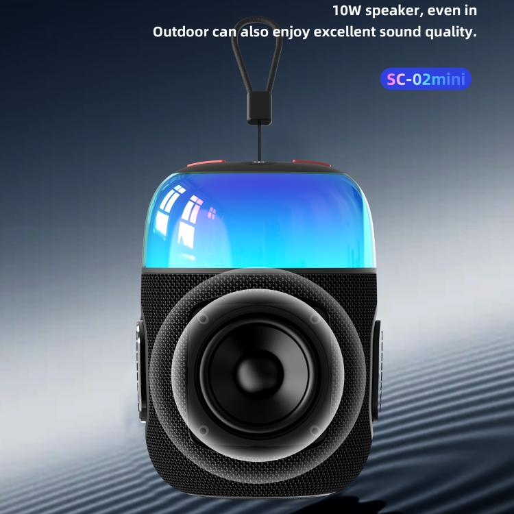 HOPESTAR SC-02 10W Portable Mini Wireless Bluetooth Speaker(Black) HOPESTAR SC-02 10W Portable Mini Wireless Bluetooth Speaker(Black)