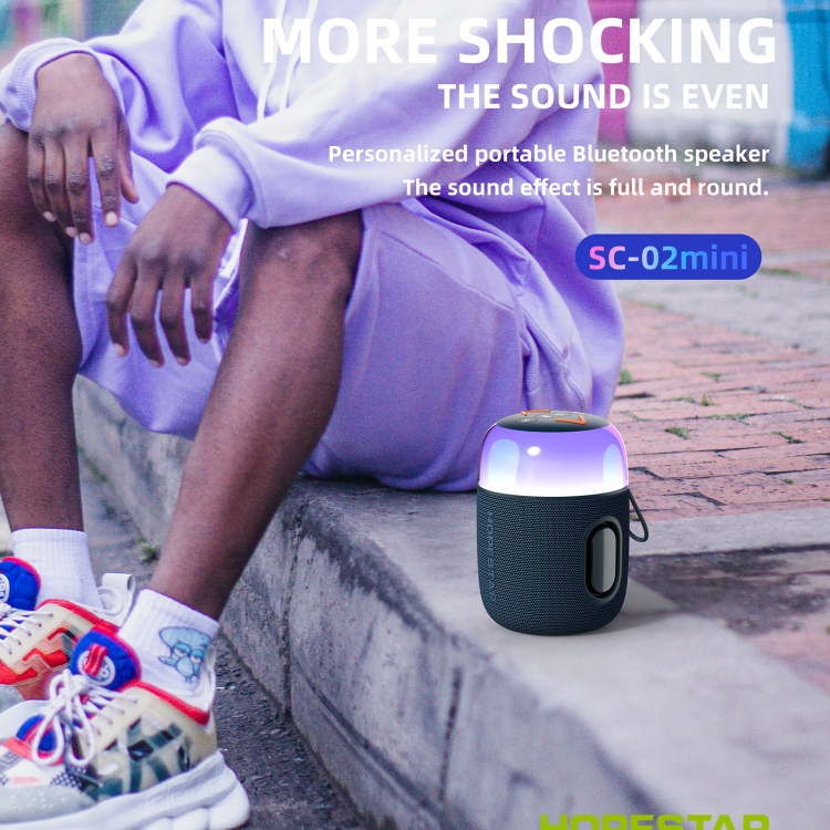 HOPESTAR SC-02 10W Portable Mini Wireless Bluetooth Speaker(Black) HOPESTAR SC-02 10W Portable Mini Wireless Bluetooth Speaker(Black)