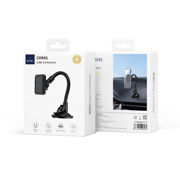 WIWU CH041 Lotto Series Magnetic Car Mount(Black) WIWU CH041 Lotto Series Magnetic Car Mount(Black)