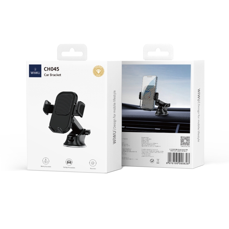 WIWU CH045 Linglong Series Vehicle Mount(Black) WIWU CH045 Linglong Series Vehicle Mount(Black)