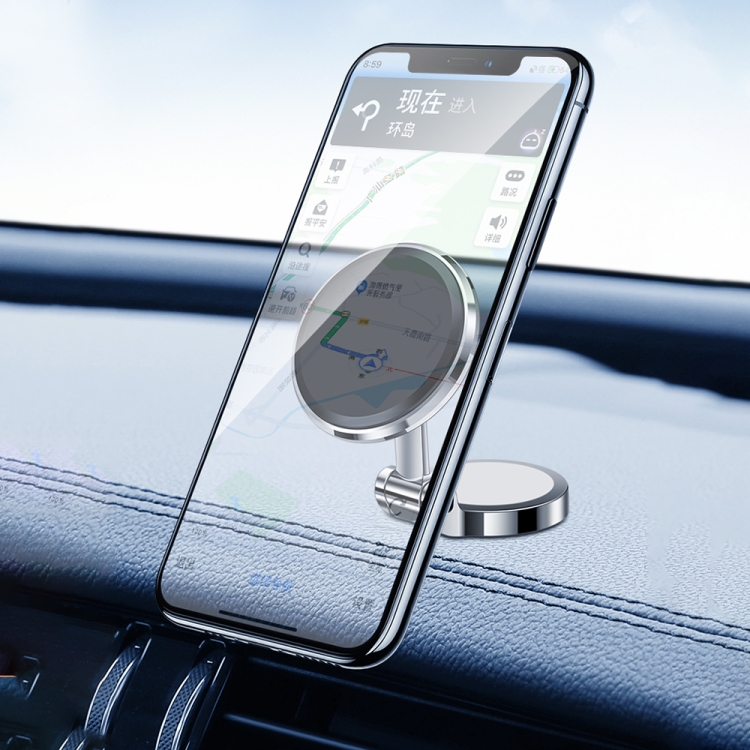 WIWU CH048 Zinc Series Car Magnetic Mount(Black) WIWU CH048 Zinc Series Car Magnetic Mount(Black)
