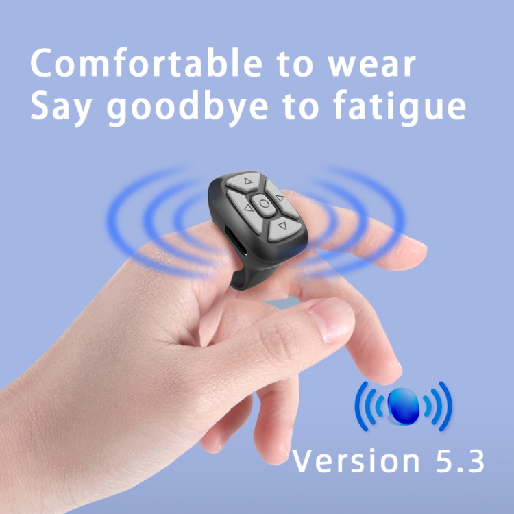 S18 Portable Smart Wireless Bluetooth Ring Remote Control(White) S18 Portable Smart Wireless Bluetooth Ring Remote Control(White)