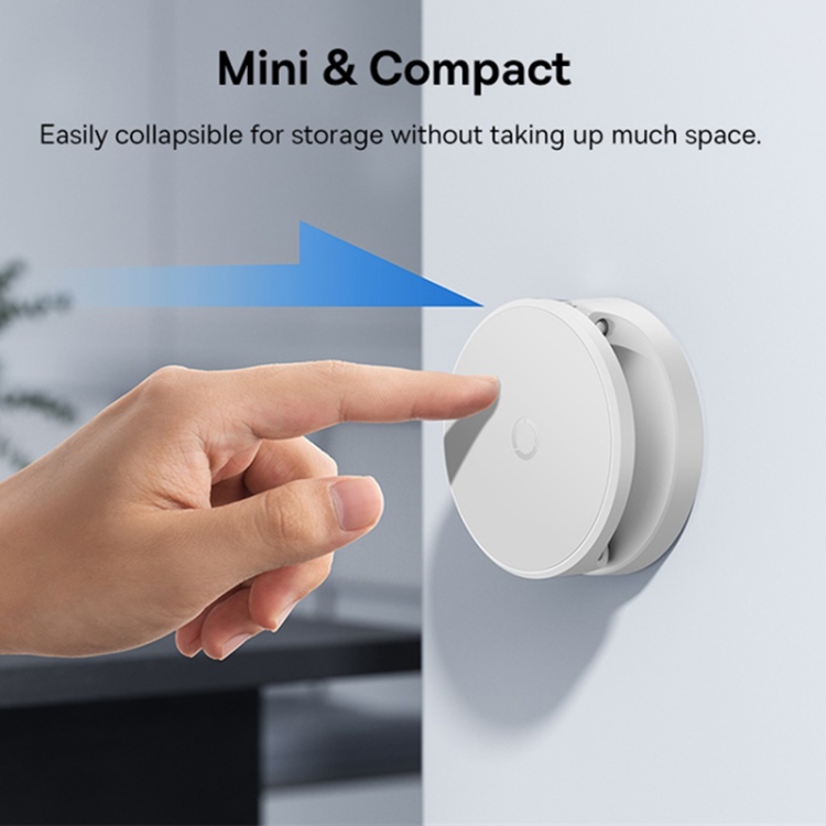 Baseus MagPro Magnet Suction Foldable Wall Holder(White) Baseus MagPro Magnet Suction Foldable Wall Holder(White)