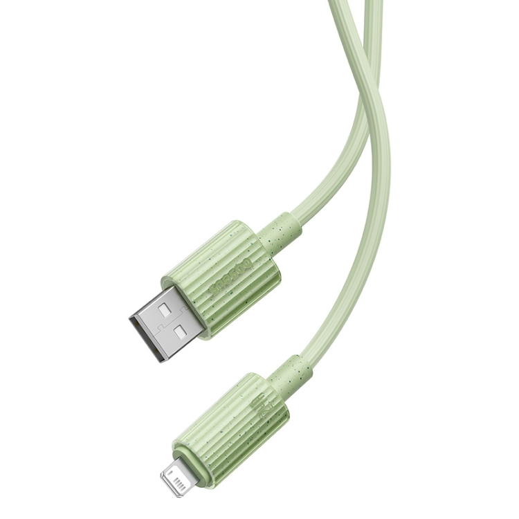 Baseus USB to 8 Pin Fast Charging Data Cable, Cable Length:1m(Green) Baseus USB to 8 Pin Fast Charging Data Cable, Cable Length:1m(Green)