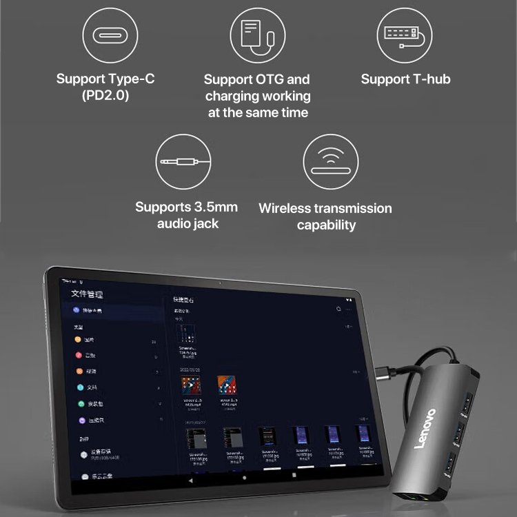 Lenovo K10 Pro 10.6 インチ WiFi タブレット、4GB+64GB