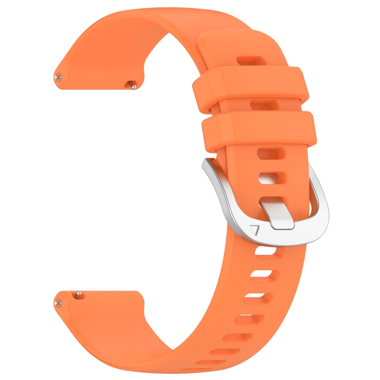 Para Garmin vivoactive 5 / Active 5 Correa de reloj de silicona de 20 mm (naranja) - 2