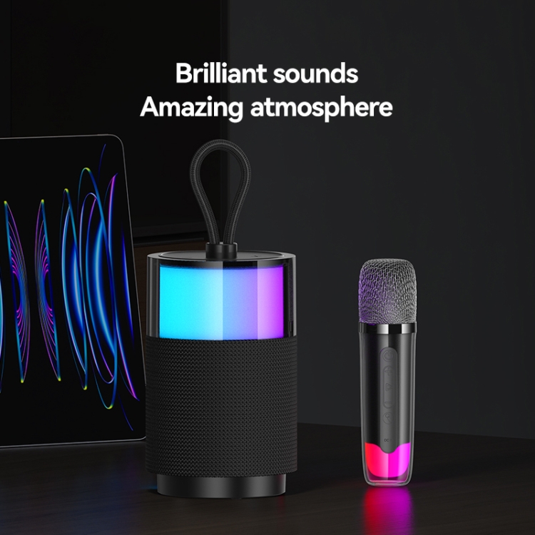 Usams Us-Yx013 Sound Element Series Bluetooth Speaker With Microphone(Black) - 3