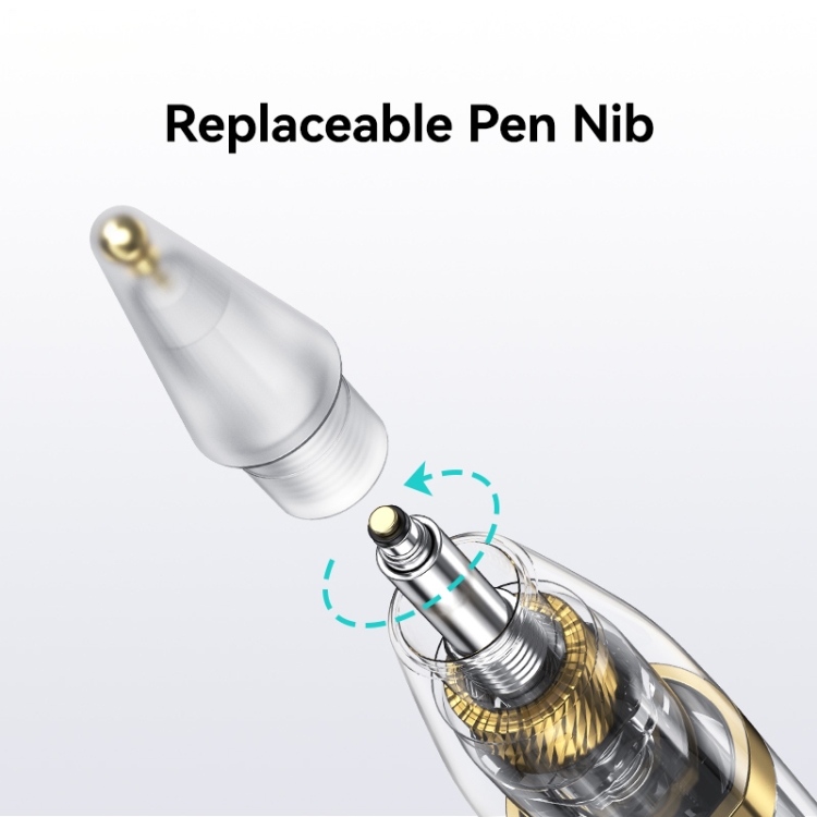 USAMS US-ZB264 Transparent Magnetic Anti-accidental Touch Active Touch Capacitive Pen(Black) - 5