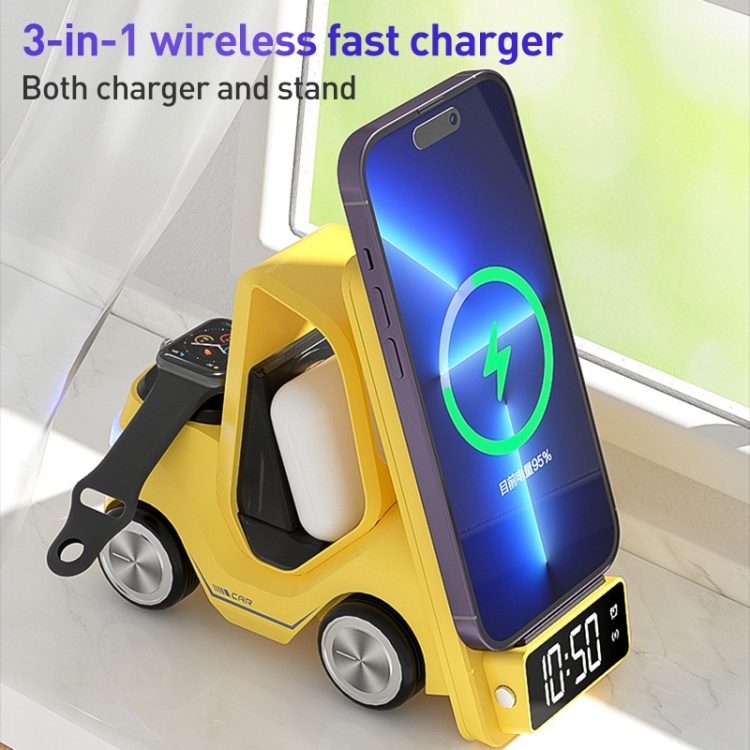 T20 Desktop Wireless Fast Charging Bracket(Yellow)