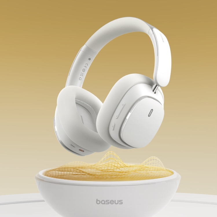 Baseus Bowie Series H1 Pro Head-mounted Noise Reduction Bluetooth Earphone(White) Baseus Bowie Series H1 Pro Head-mounted Noise Reduction Bluetooth Earphone(White)