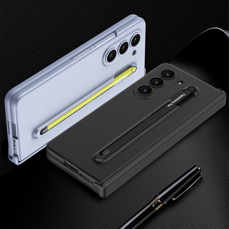 For Samsung Galaxy Z Fold5 5G GKK Magnetic Integrated Phone Case with Pen Slots, No Include Pen(Blue) For Samsung Galaxy Z Fold5 5G GKK Magnetic Integrated Phone Case with Pen Slots, No Include Pen(Blue)
