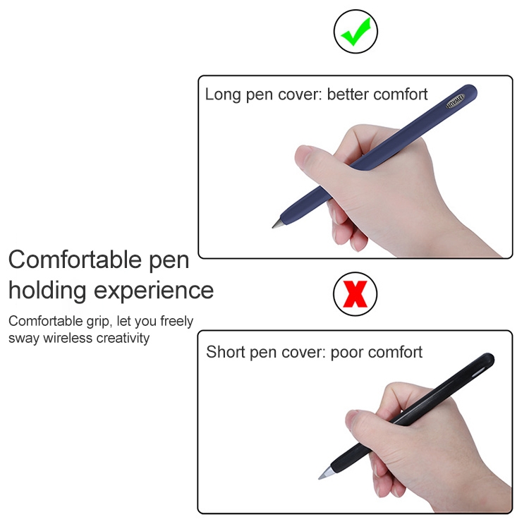 Para Huawei M-pencil Stylus Touch Pen Funda protectora de silicona antideslizante integrada (color fluorescente) - 3