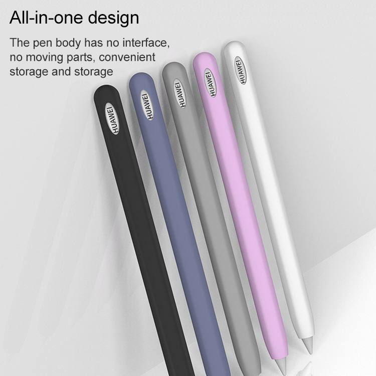Para Huawei M-pencil Stylus Touch Pen Funda protectora de silicona antideslizante integrada (color fluorescente) - 4