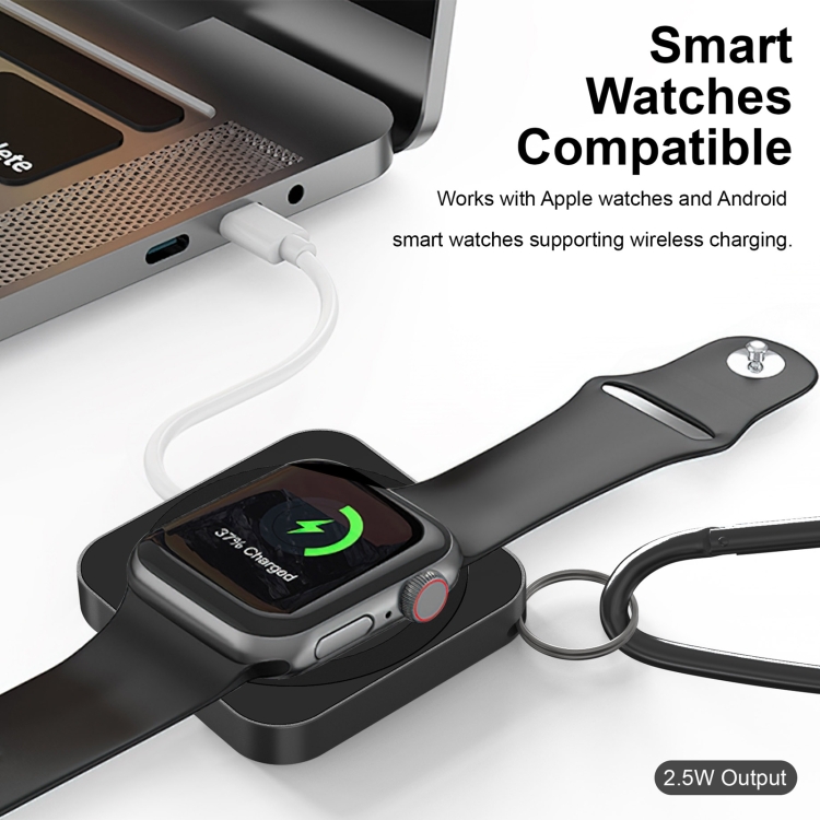 Per iPhone/AirPods/iWatch Serie Caricabatterie wireless portatile 3 in 1  (nero)