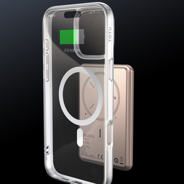 For iPhone 16 TOTUDESIGN PC-5 Crystal Shield Series Magsafe Magnetic Phone Case(Transparent) For iPhone 16 TOTUDESIGN PC-5 Crystal Shield Series Magsafe Magnetic Phone Case(Transparent)
