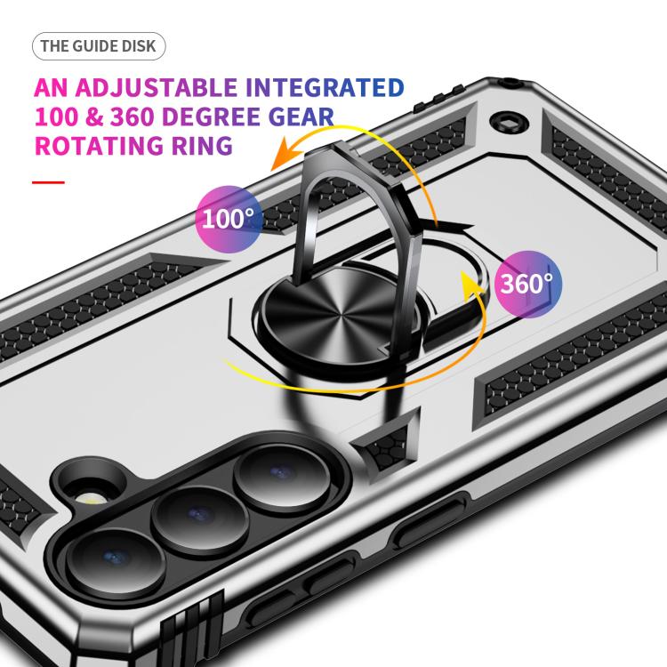 For Samsung Galaxy S26 Pro 5G Shockproof TPU + PC Phone Case(Silver)