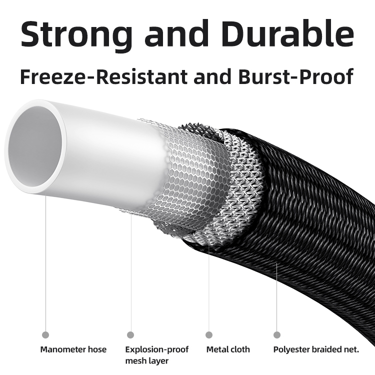 USAMS US-ZB260 Household Car Washing Spray Nozzle(Metallic Grey) - 6