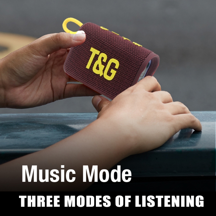 T&G TG396 Outdoor Portable Ambient RGB Light IPX7 Waterproof Bluetooth Speaker(Black) T&G TG396 Outdoor Portable Ambient RGB Light IPX7 Waterproof Bluetooth Speaker(Black)
