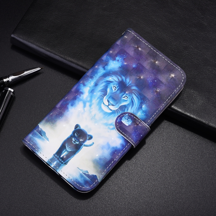 For iPhone 11 Pro 3D Painted Pattern Horizontal Flip Leather Case with Holder & Wallet & Card slot & Lanyard(Lion) For iPhone 11 Pro 3D Painted Pattern Horizontal Flip Leather Case with Holder & Wallet & Card slot & Lanyard(Lion)