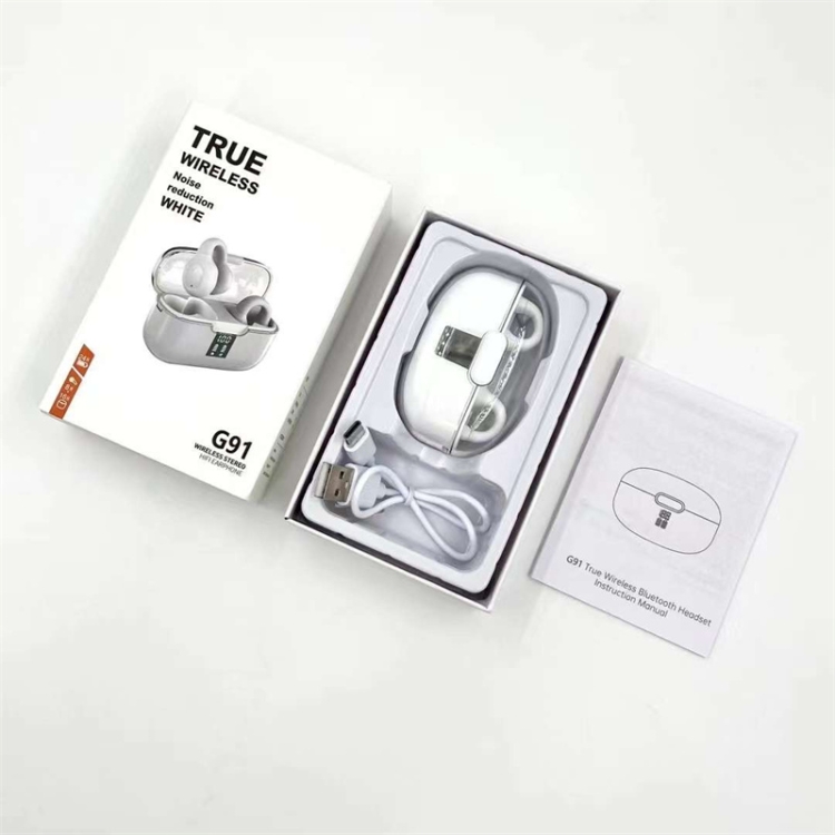 G91 Ear Clip Bone Conduction TWS Noise Reduction Bluetooth Earphone(Green) G91 Ear Clip Bone Conduction TWS Noise Reduction Bluetooth Earphone(Green)