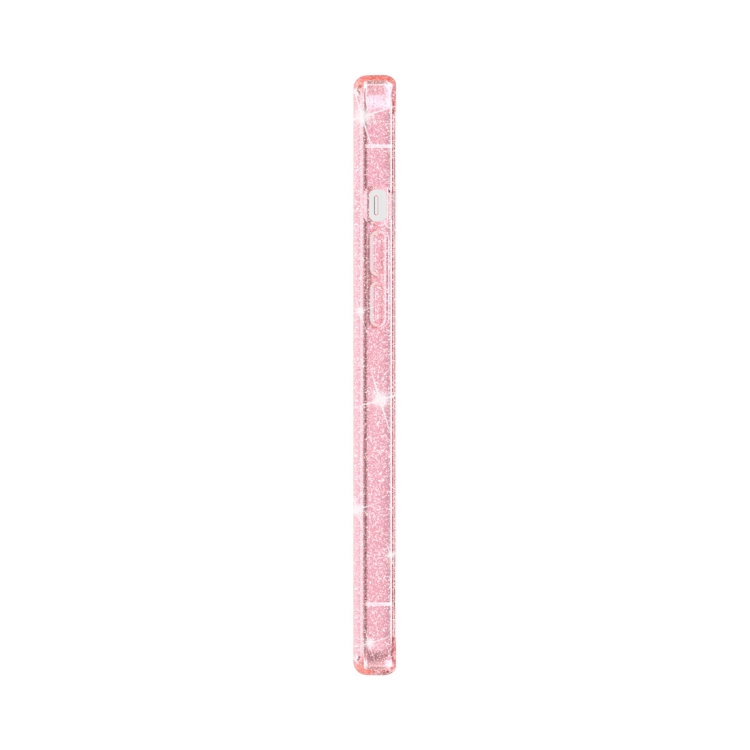 For iPhone 12 Pro Max Shockproof Terminator Style Glitter Powder Protective Case(Pink) For iPhone 12 Pro Max Shockproof Terminator Style Glitter Powder Protective Case(Pink)