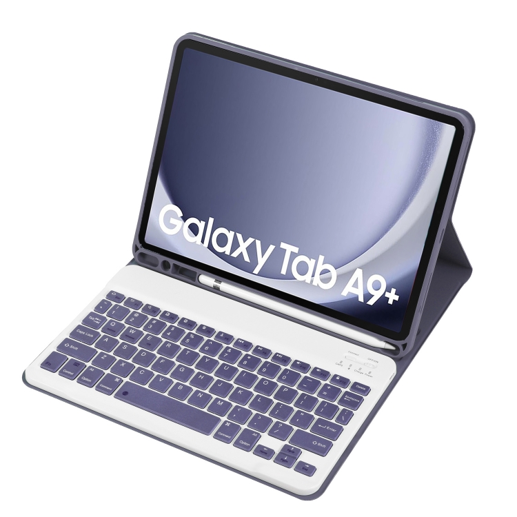 Housse pour tablette à clavier sans fil amovible pour Samsung Galaxy Tab A9  Plus X215 X210 - Chine Étui à crayons et étui en cuir prix