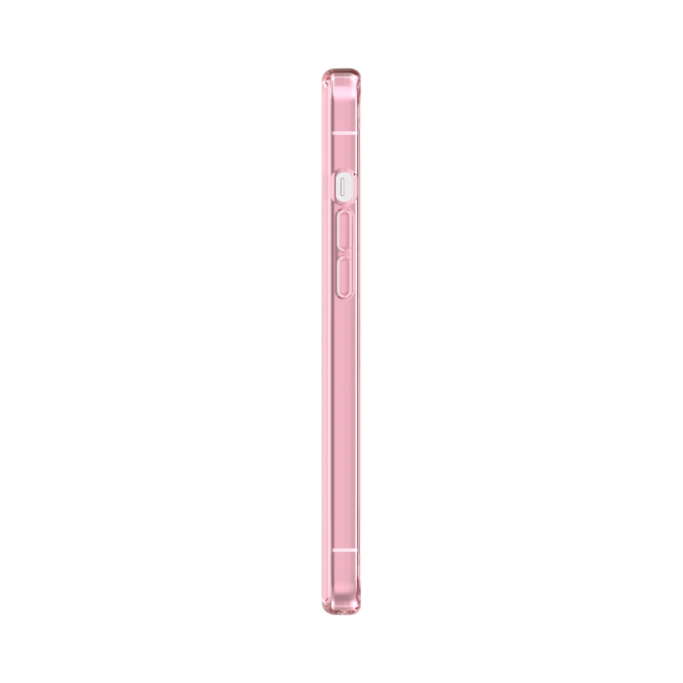 For iPhone 12 Pro Max Shockproof Terminator Style Transparent Protective Case(Pink) For iPhone 12 Pro Max Shockproof Terminator Style Transparent Protective Case(Pink)