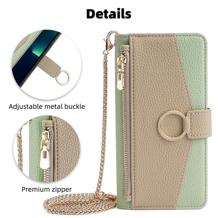 For Samsung Galaxy S21 Ultra 5G Crossbody Litchi Texture Leather Phone Case(Green) For Samsung Galaxy S21 Ultra 5G Crossbody Litchi Texture Leather Phone Case(Green)