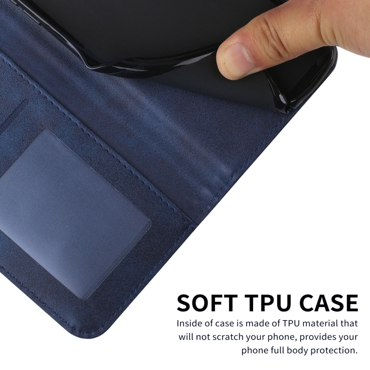For Samsung Galaxy S24 Stitching Calf Texture Buckle Leather Phone Case(Blue) For Samsung Galaxy S24 Stitching Calf Texture Buckle Leather Phone Case(Blue)