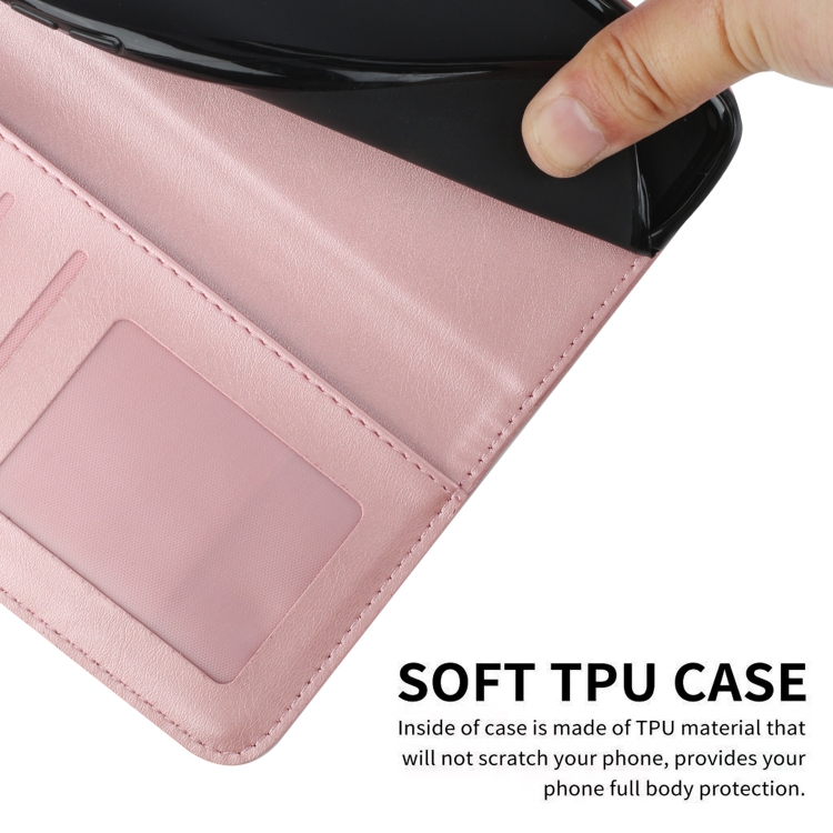 ForSamsung Galaxy S24 Ultra Stitching Calf Texture Buckle Leather Phone Case(Pink) ForSamsung Galaxy S24 Ultra Stitching Calf Texture Buckle Leather Phone Case(Pink)