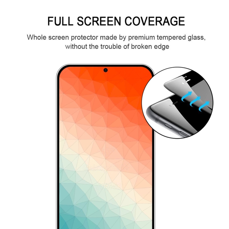 For Samsung Galaxy S24 5G 25pcs Full Glue Screen Tempered Glass Film, Support Fingerprint Unlocking For Samsung Galaxy S24 5G 25pcs Full Glue Screen Tempered Glass Film, Support Fingerprint Unlocking