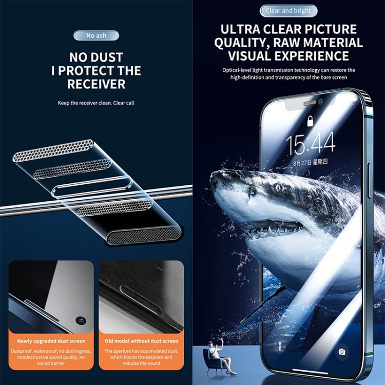 For iPhone 14 Pro Max 25pcs Anti-peeping Fast Attach Dust-proof Anti-static Tempered Glass Film For iPhone 14 Pro Max 25pcs Anti-peeping Fast Attach Dust-proof Anti-static Tempered Glass Film