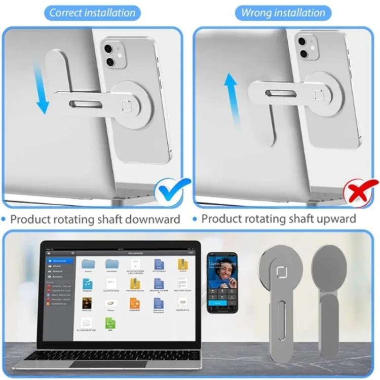 ZF010 For Tesla Magnetic Hidden Phone Holder, with Magnets Sheet(Blue) ZF010 For Tesla Magnetic Hidden Phone Holder, with Magnets Sheet(Blue)