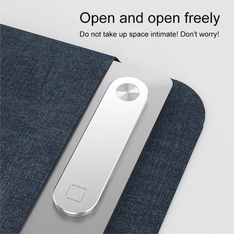 Multifunctional Portable Folding Magnetic Aluminum Alloy Phone Holder(Black) Multifunctional Portable Folding Magnetic Aluminum Alloy Phone Holder(Black)