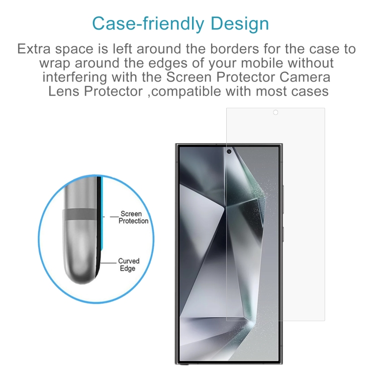 For Samsung Galaxy S25 Ultra 5G 10pcs 0.18mm 9H 2.5D Tempered Glass Film, Support Fingerprint Unlocking For Samsung Galaxy S25 Ultra 5G 10pcs 0.18mm 9H 2.5D Tempered Glass Film, Support Fingerprint Unlocking