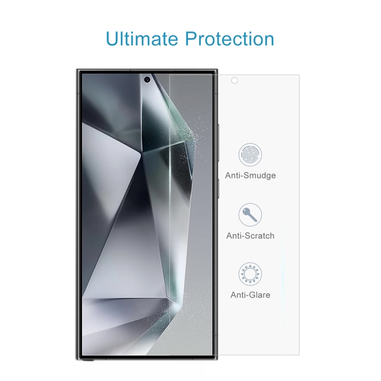 For Samsung Galaxy S25 Ultra 5G 10pcs 0.18mm 9H 2.5D Tempered Glass Film, Support Fingerprint Unlocking For Samsung Galaxy S25 Ultra 5G 10pcs 0.18mm 9H 2.5D Tempered Glass Film, Support Fingerprint Unlocking