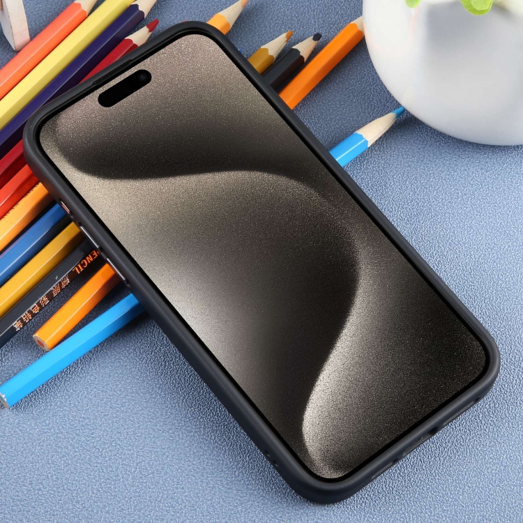 For iPhone 15 Pro DFANS DESIGN Magsafe Magnetic Phone Case(Black) For iPhone 15 Pro DFANS DESIGN Magsafe Magnetic Phone Case(Black)